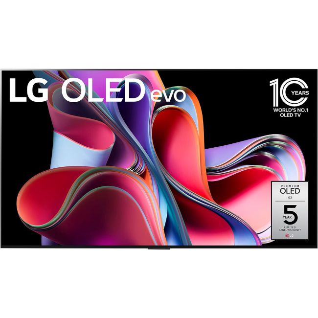 LG | Téléviseur intelligent webOS evo HDR DELO UHD 4K de 77 po G3 de LG | OLED77G3PUA LG | Téléviseur intelligent webOS evo HDR DELO UHD 4K de 77 po G3 de LG | OLED77G3PUA
